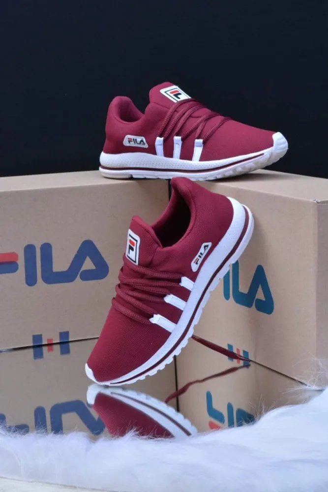 Tenis da hot sale fila vinho